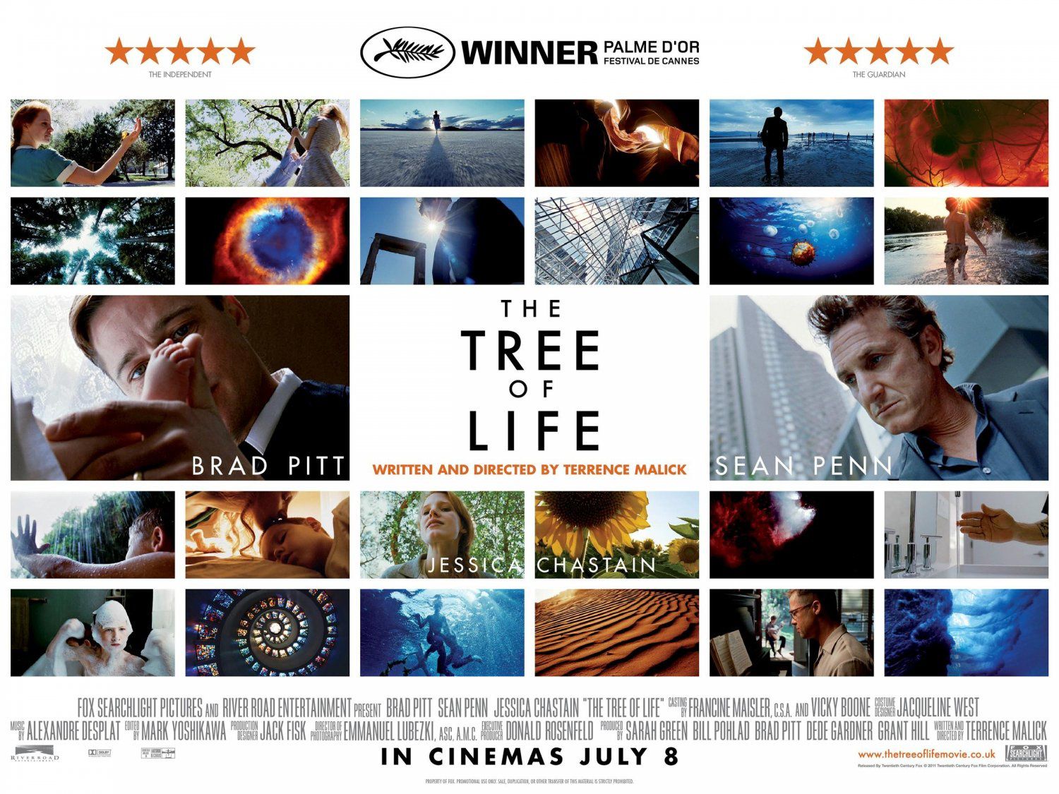 Les affiches du film : The tree of life - 2011