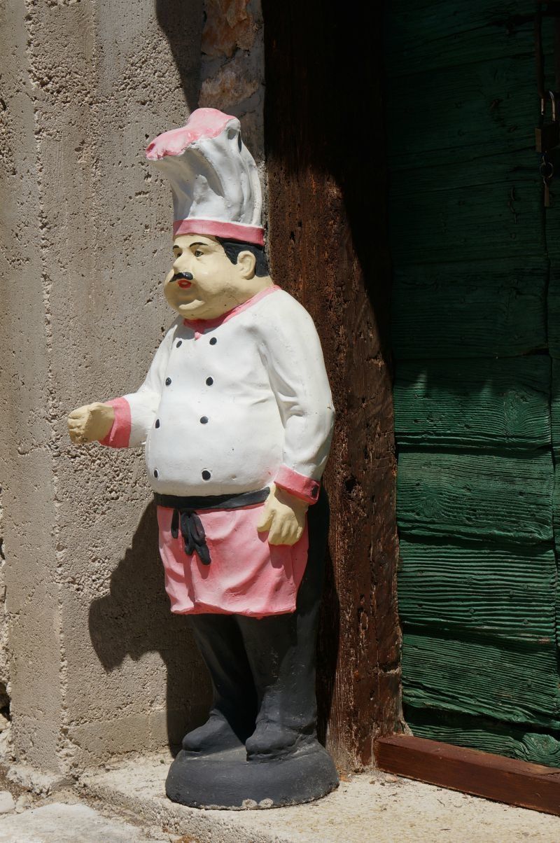 statue de cuisinier statue de cuisinier