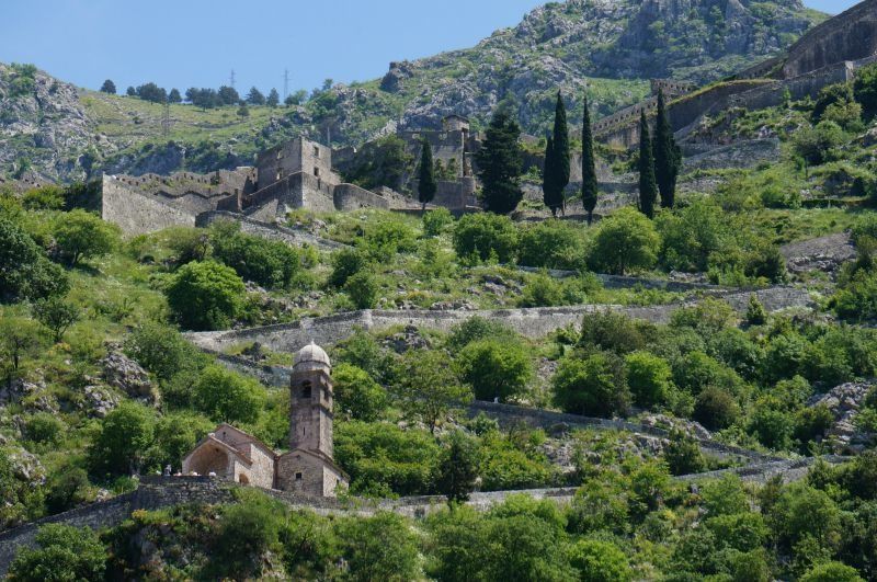 La forteresse de Kotor La forteresse de Kotor
