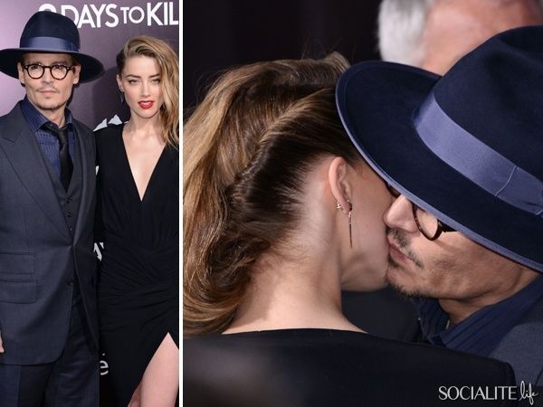 Johnny Depp & Amber Heard : ils sont vraiment en amour