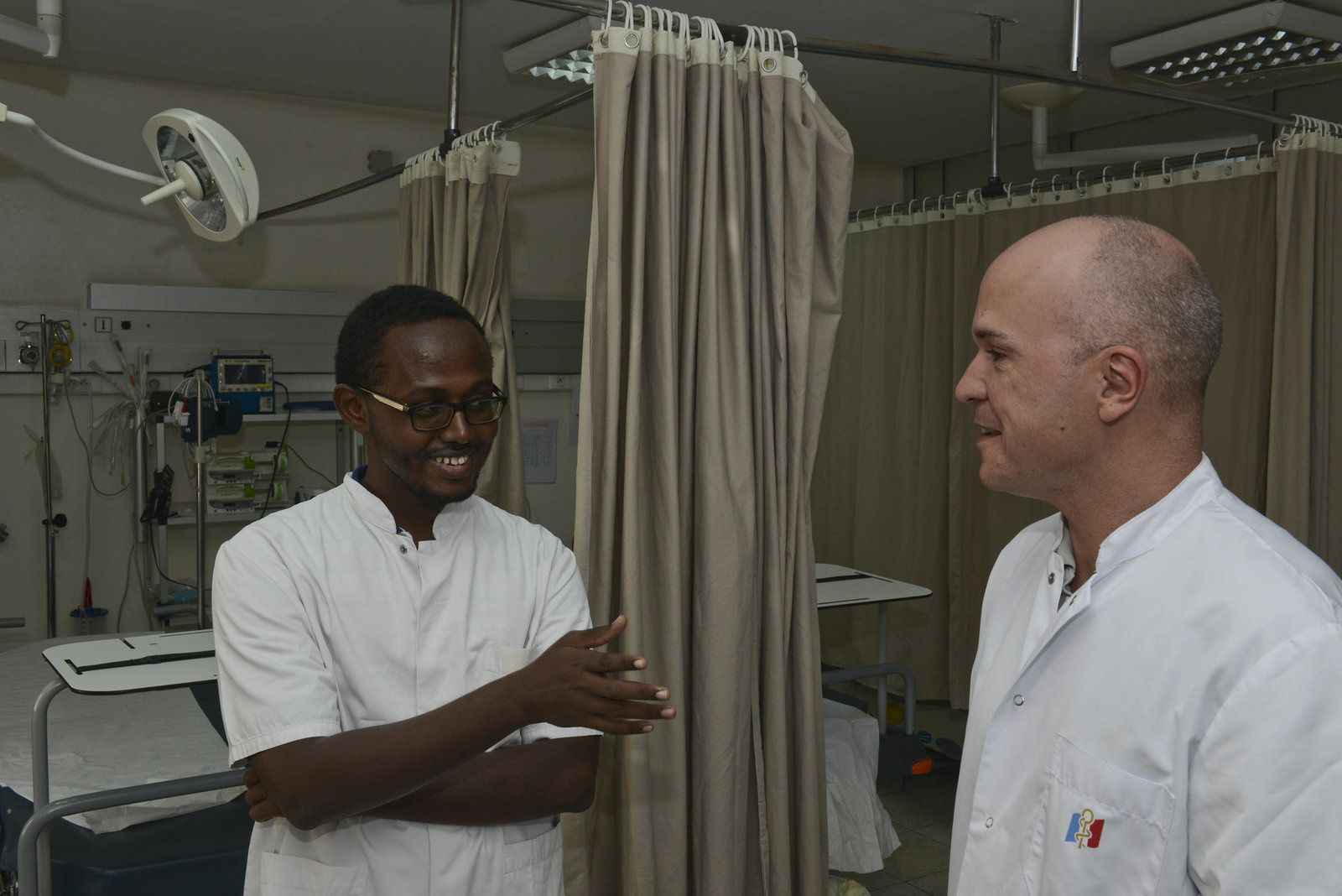 FFDj : les futurs médecins djiboutiens en stage à l’hôpital Bouffard