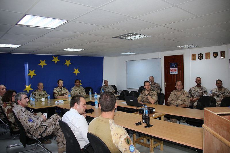 The Chairman of the European Union Military Committee visits EUTM Somalia HQ In Mogadishu