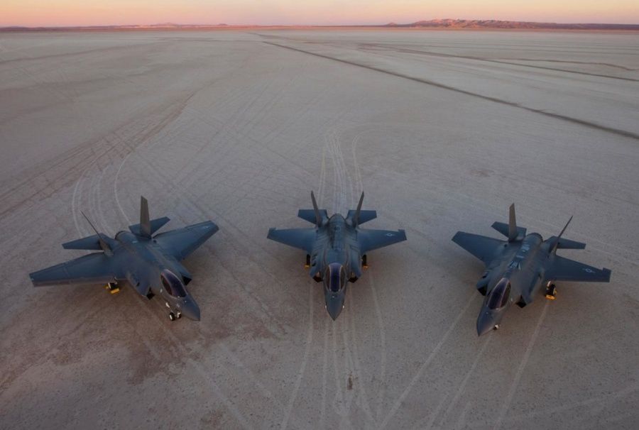 Les trois versions différentes du F-35 - photo  Lockheed Martin
