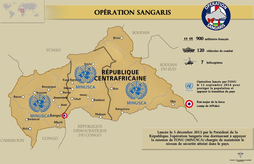 Sangaris : point de situation du 10 septembre