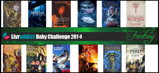 Livraddict : Baby's Challenges 2014 : Bit-Lit & Fantasy