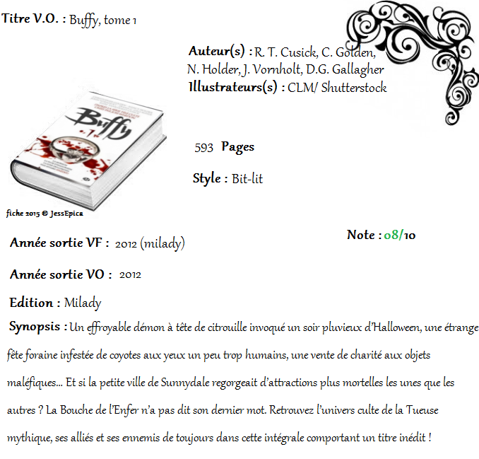 Buffy, tome 1 de Collectif