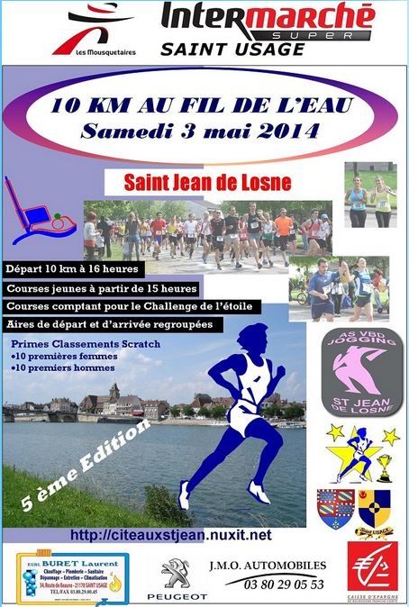 Samedi 3 mai 2014 - 10 km au fil de l'eau - Saint-Jean-de-Losne - Le blog  de la CDR 21