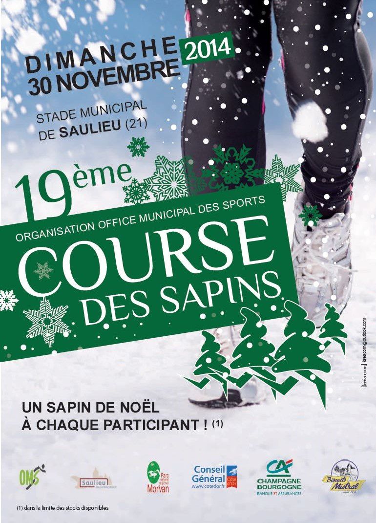 Dimanche 30 novembre 2014 - La Course des Sapins - Saulieu
