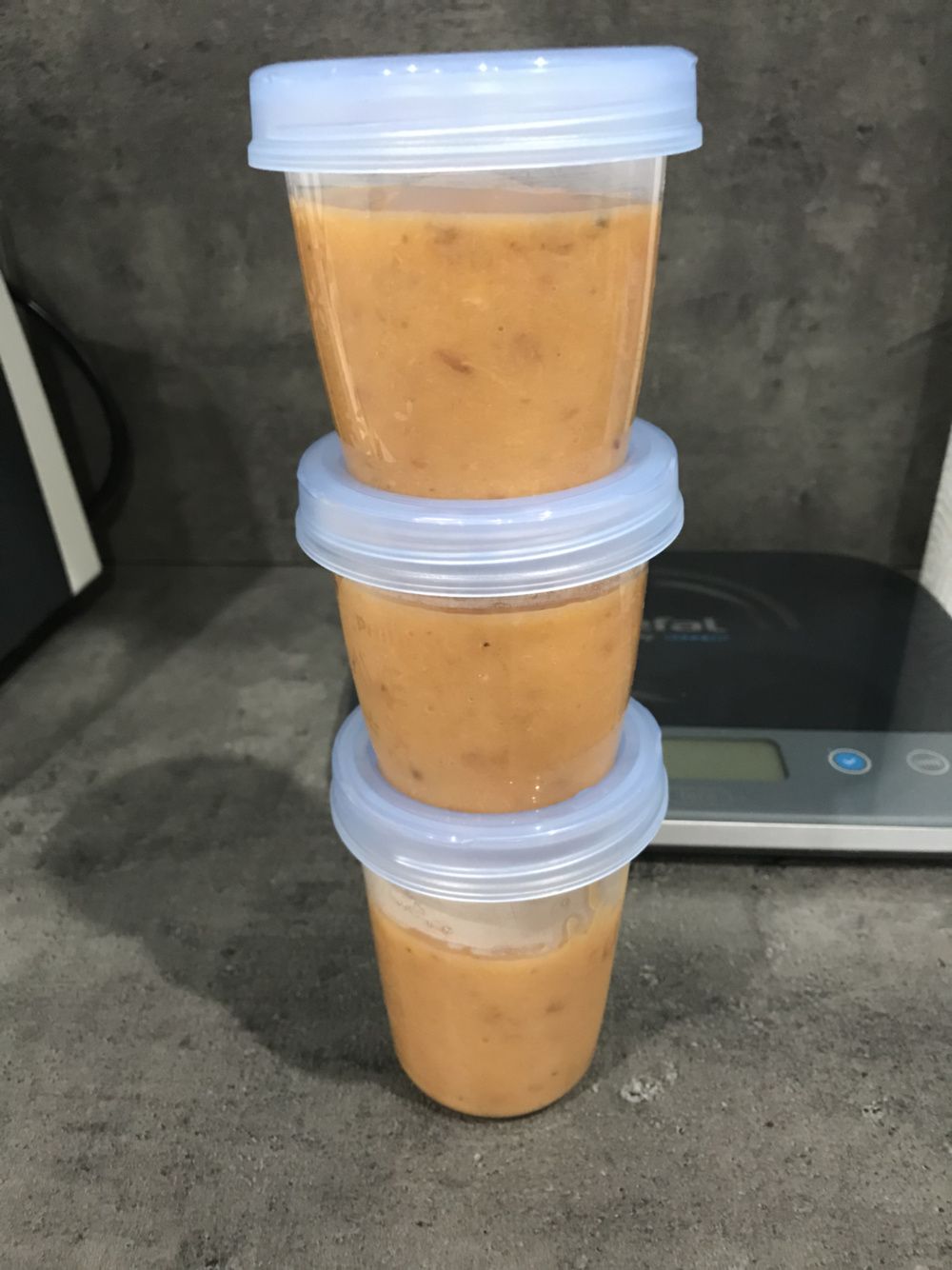 Compote bébé Nectarines Prunes jaunes Bananes Recettes simples et