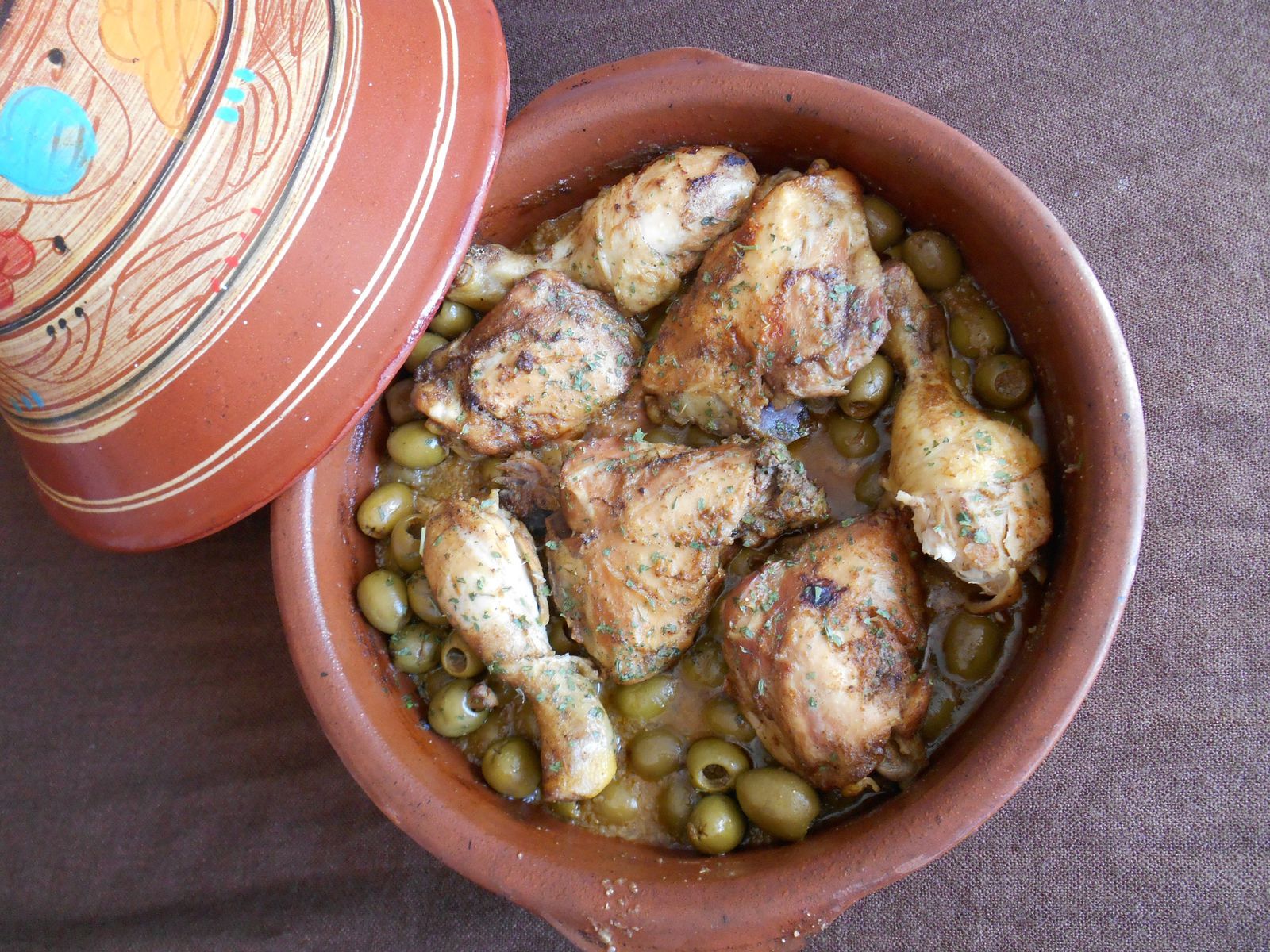 Tajine zitoune à la marocaine - Délices de tous les jours