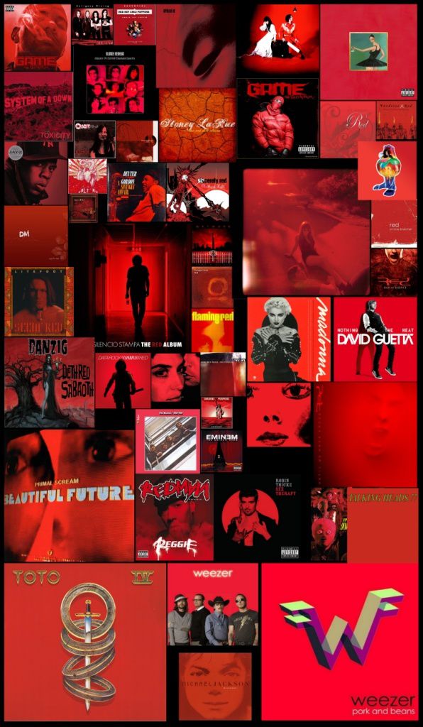 Les pochettes voient rouge - DISC-COVER