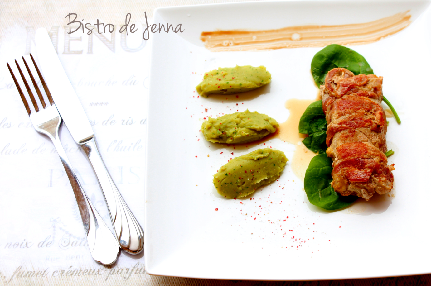Saltimbocca aux épinard tomates confites et fromage gouda