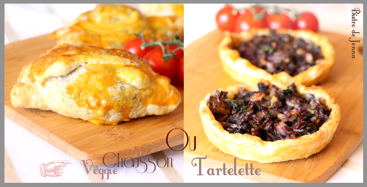 Chausson ou tartelette au légumes & Véggie