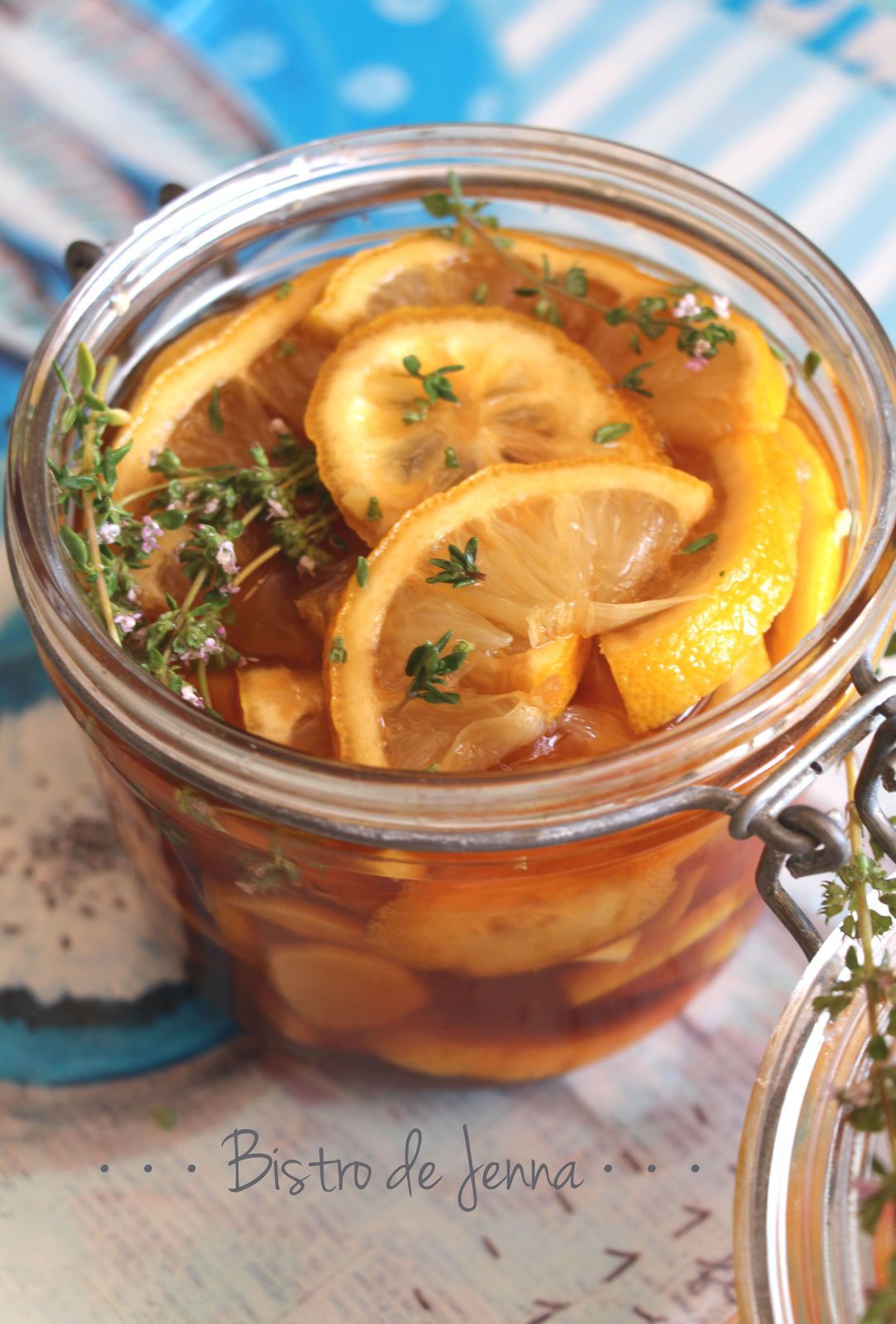 Citron-gingembre-miel-thym la potion magique