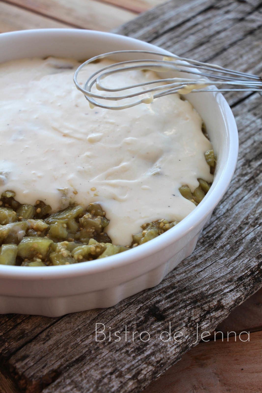 Aubergines au béchamel