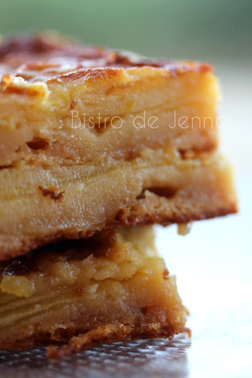 Clafoutis aux pommes golden