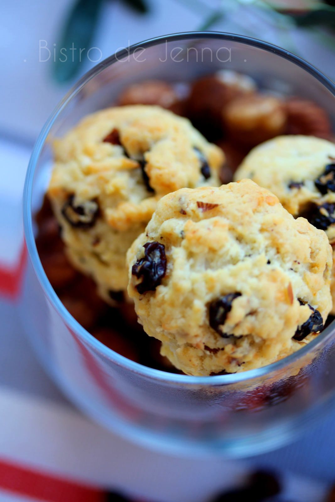 Cookies aux pépites de raisin de corinthe