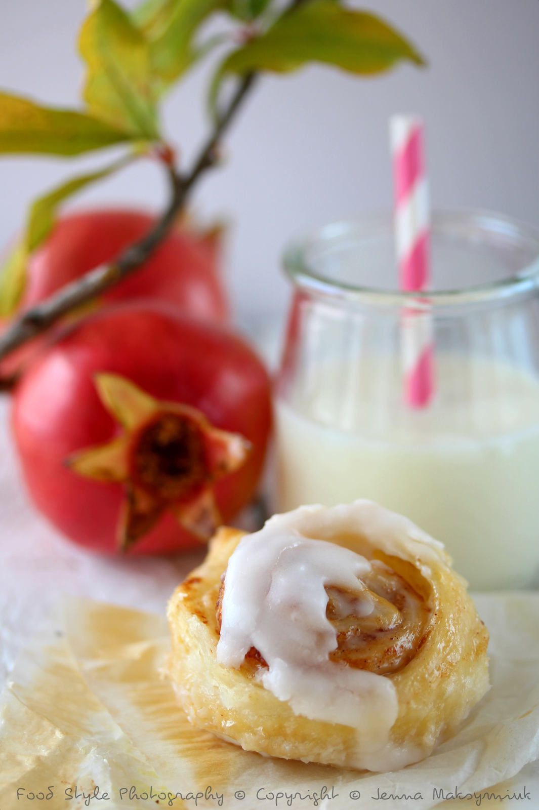 Cinnamon rolls à la confiture de figue violette