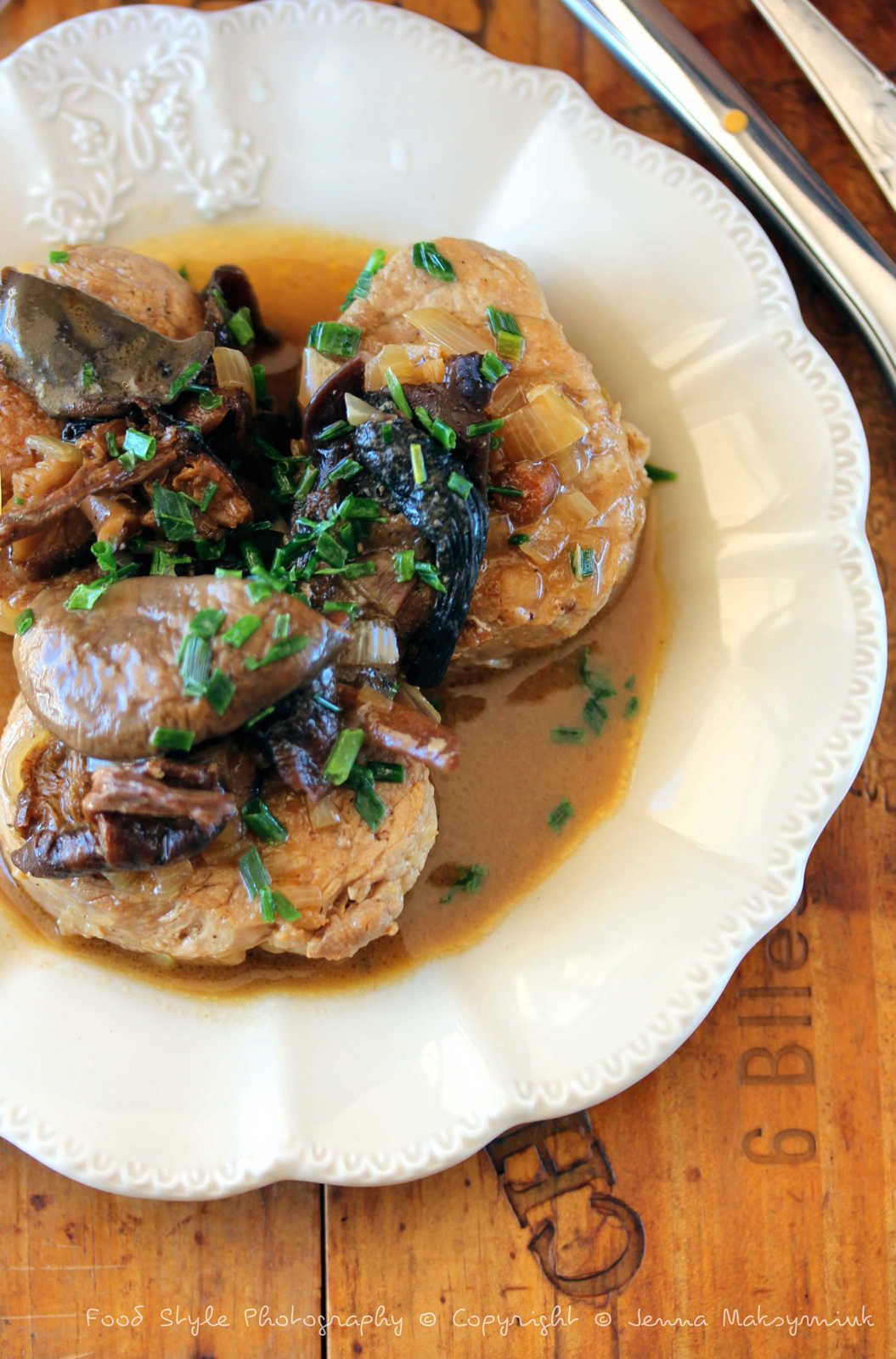 Filet mignon aux champignons de bois