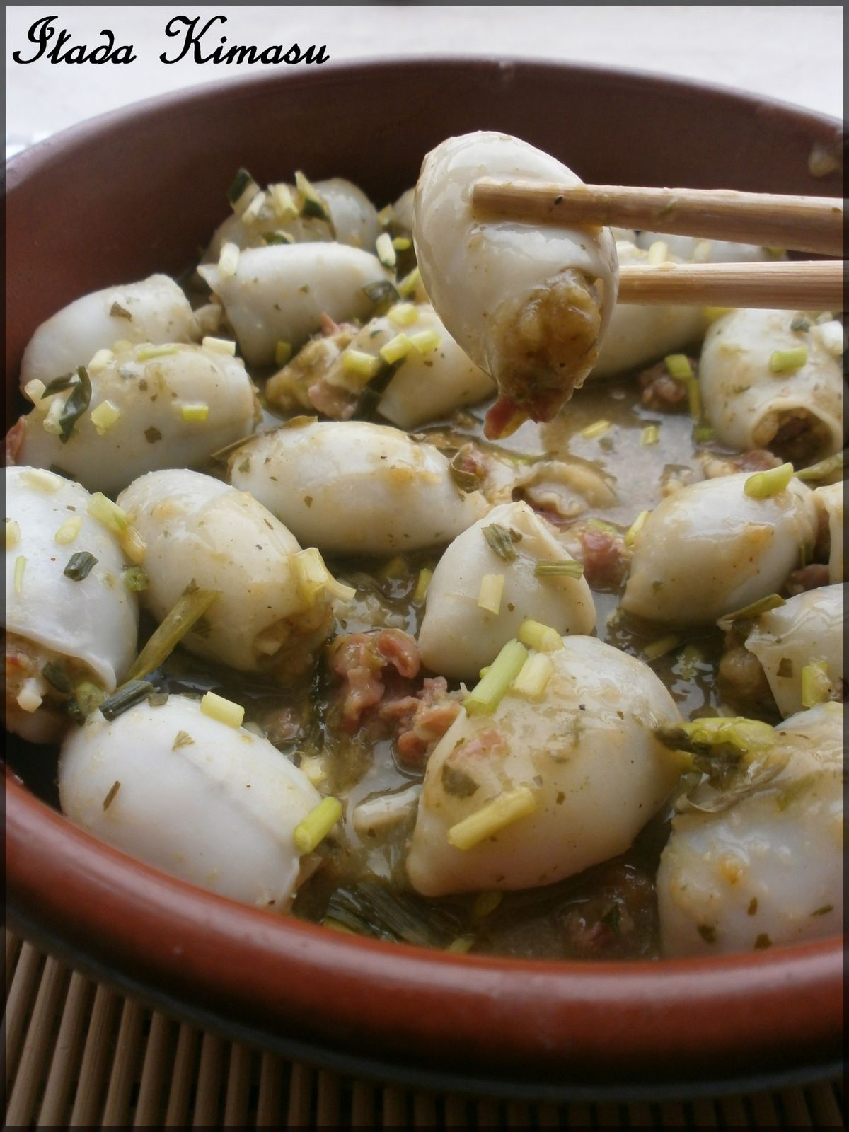 Encornets Farcis La Philippine Itada Kimasu