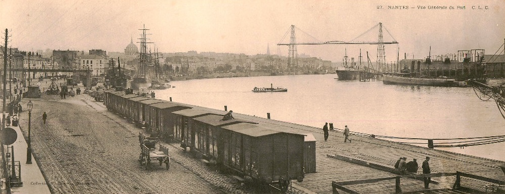 Le port de Nantes vers 1910 ?