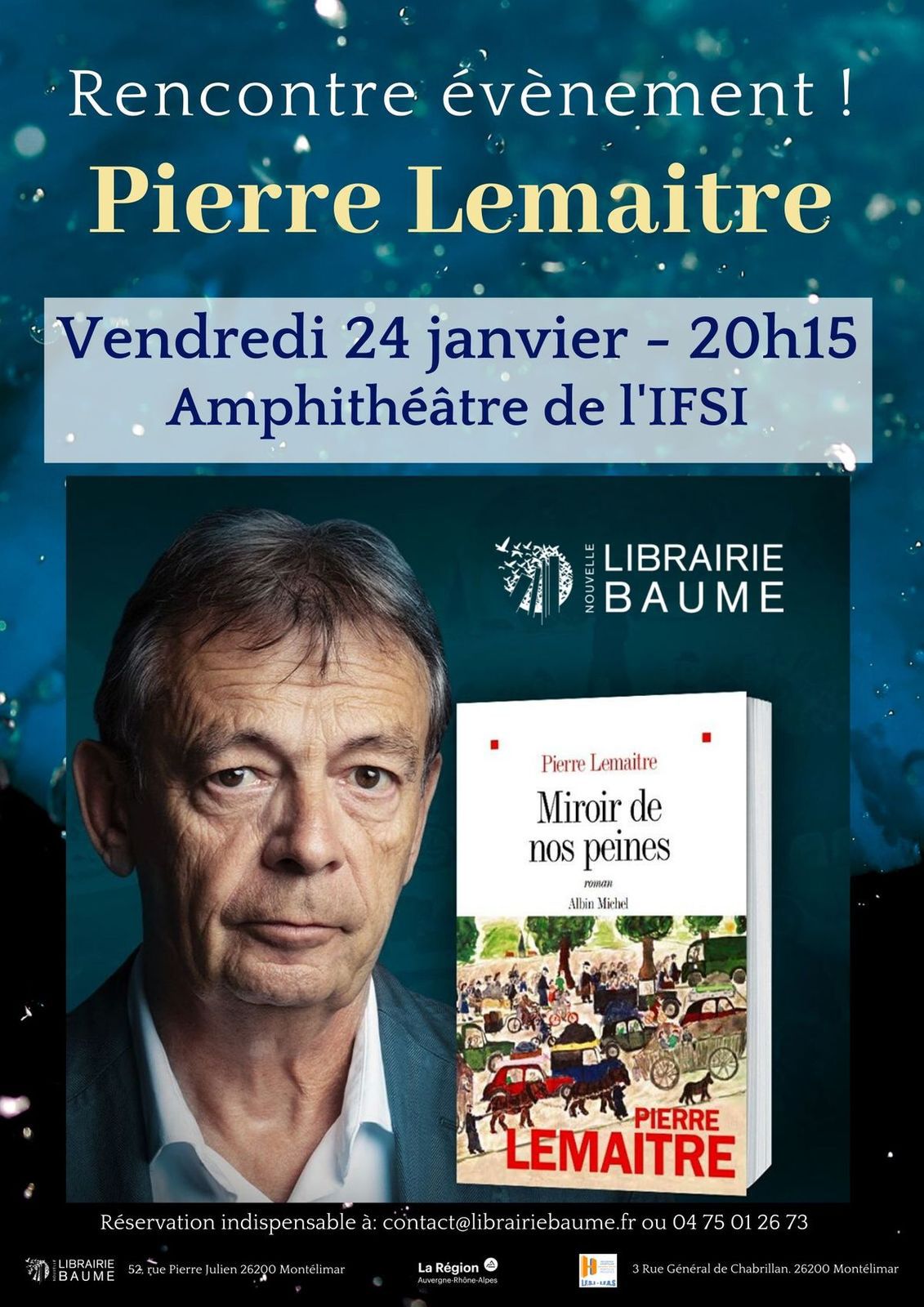 Rencontre avec Pierre Lemaitre à Montélimar le 24 - 813 Le BLOG