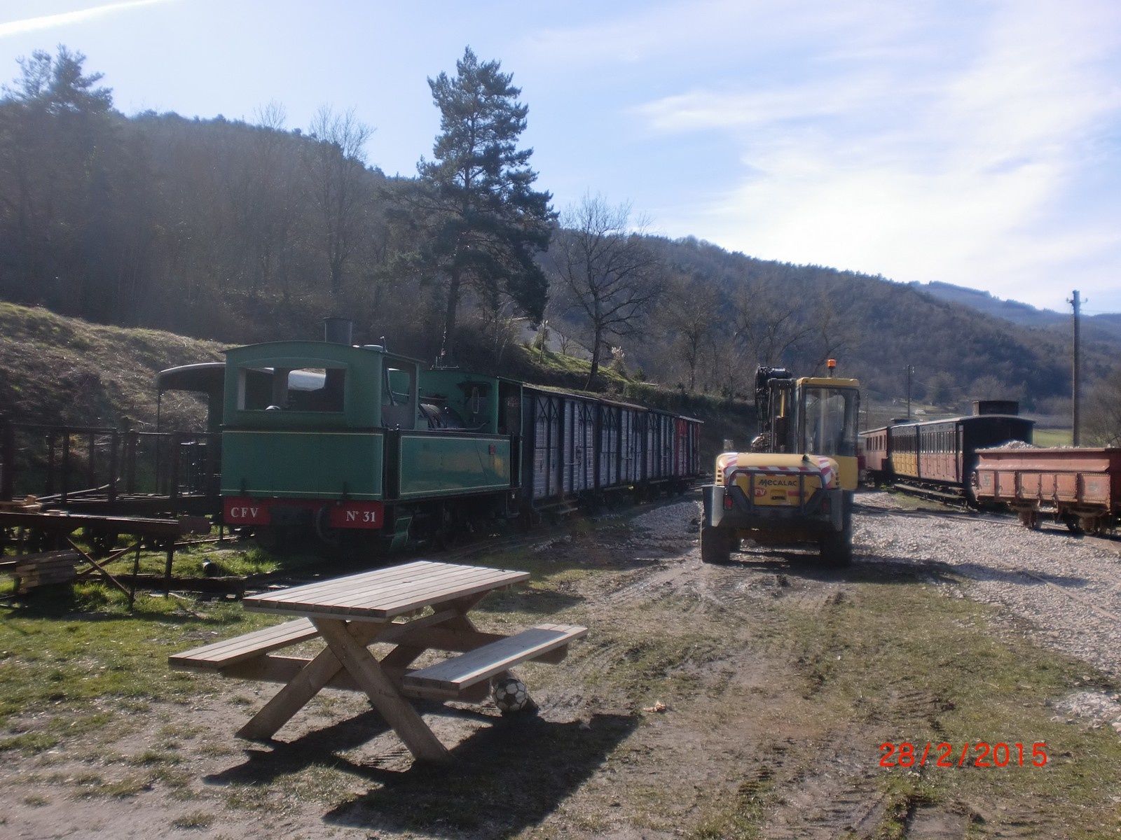 Escapade Ardéchoise par la Drôme des collines avec Fred, samedi 28 février