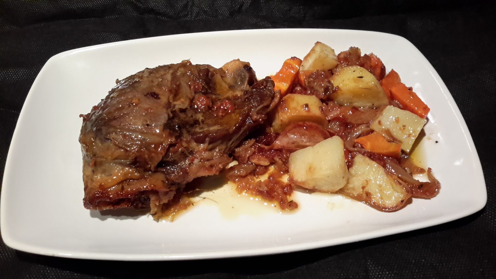 Joue De Porc Confite Le Livre Des Recettes De Chantal