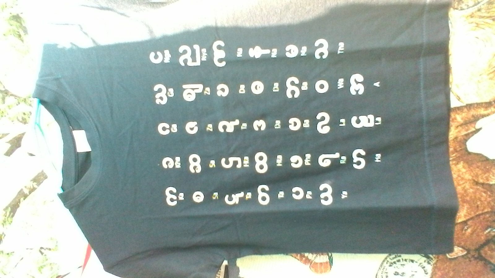 alphabet birman