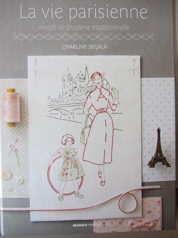 Un de mes derniers achats... ce livre exclusivement sur la broderie au point de tige