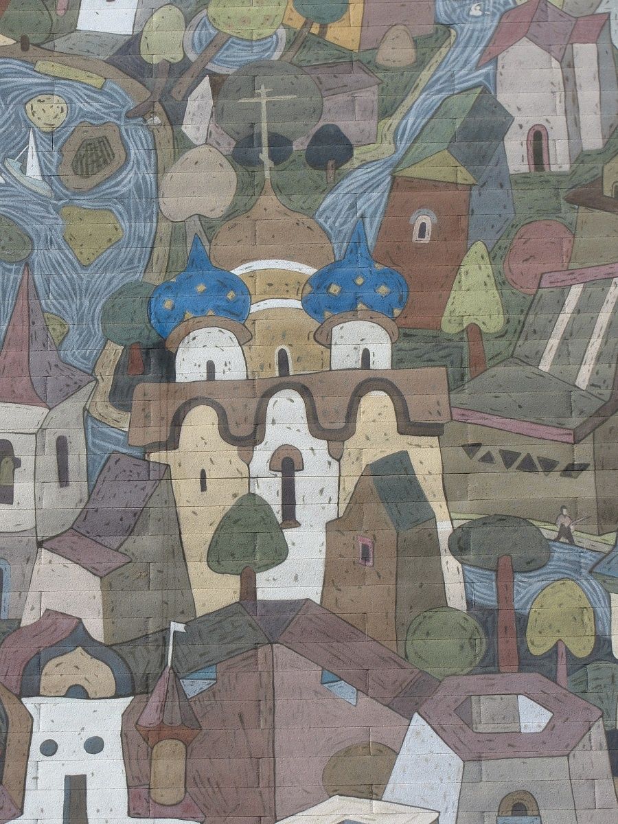 A ne pas'y tromper avec ces dômes orthodoxes.