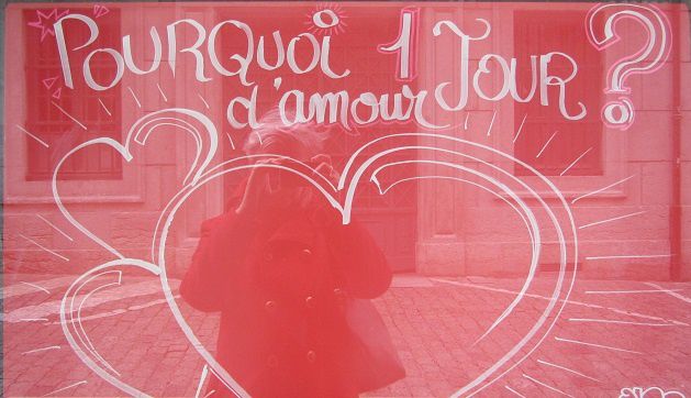 Voilà ma photo de Saint Valentin ! Pour Carole qui la réclamait !! et je revendique 365 jours d'amour une Saint Valentin c'est trop court !