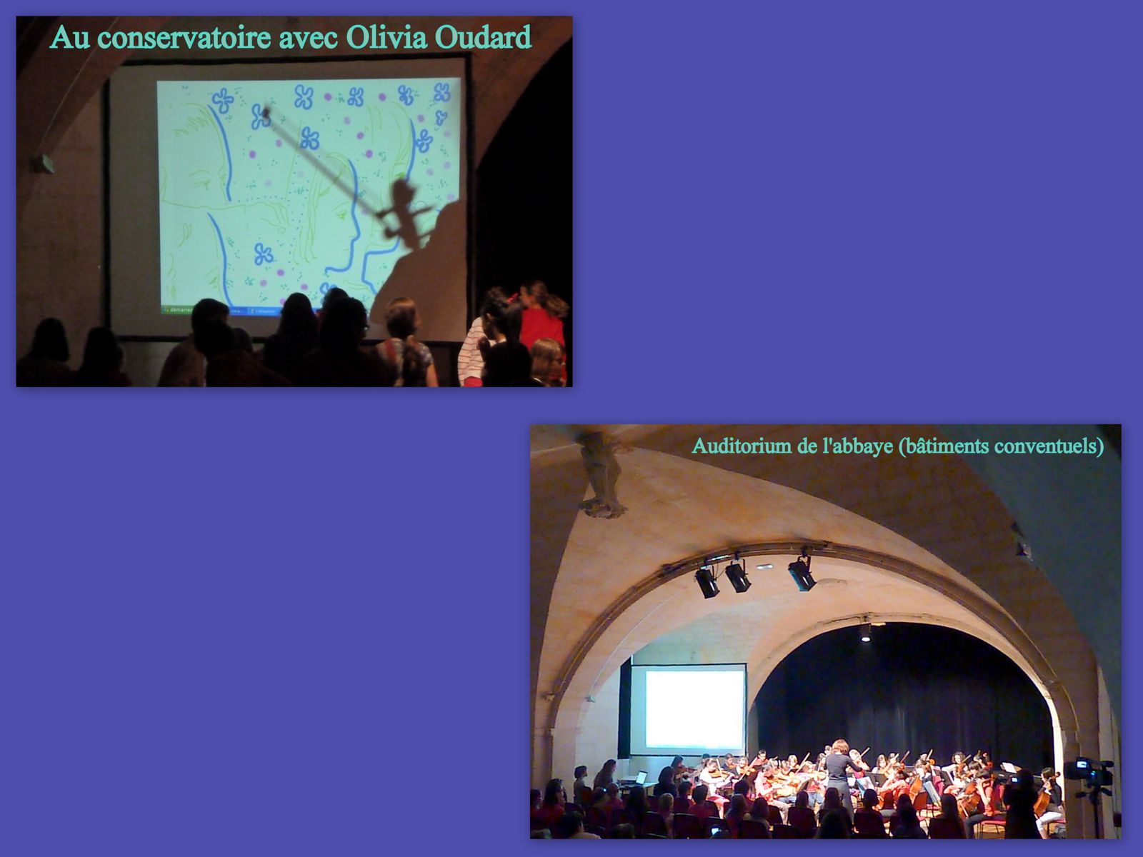 5 juin - Conservatoire de musique de Saintes + Olivia Oudart l'artiste qui vous croque