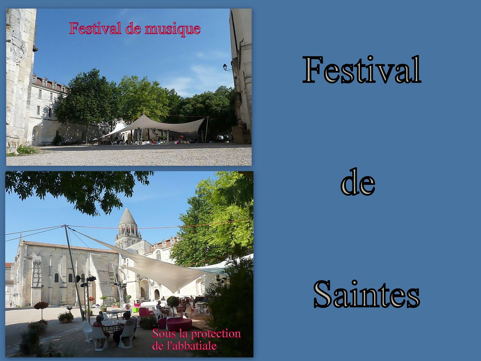12 Juillet - Festival de Saintes / Voix et musique -