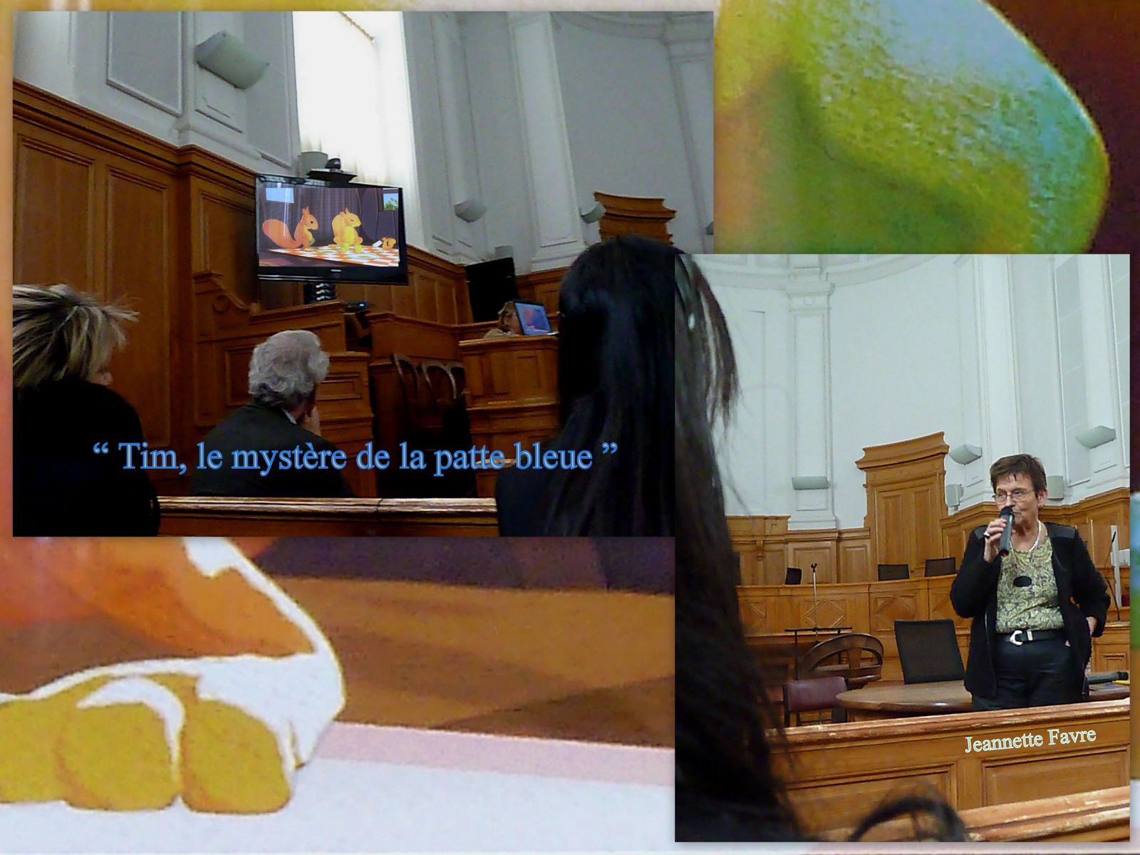 27 - Univers carcéral. La prison  pour le papa et l'enfant au parloir : Conférence débat au tribunal