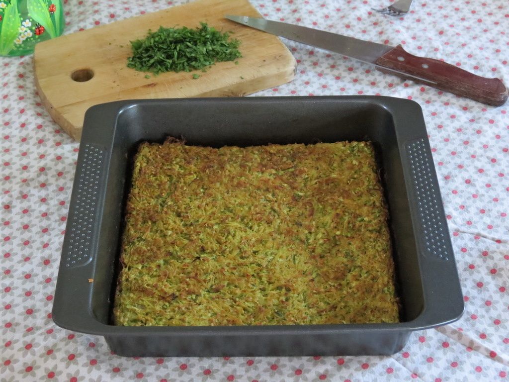 Galette de courgettes et de pommes de terre, cuite au four -  Saperlicroquette