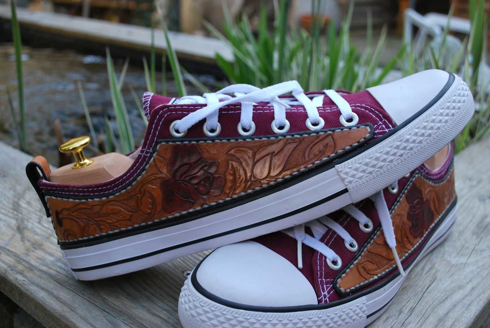 Converse top cuir ado