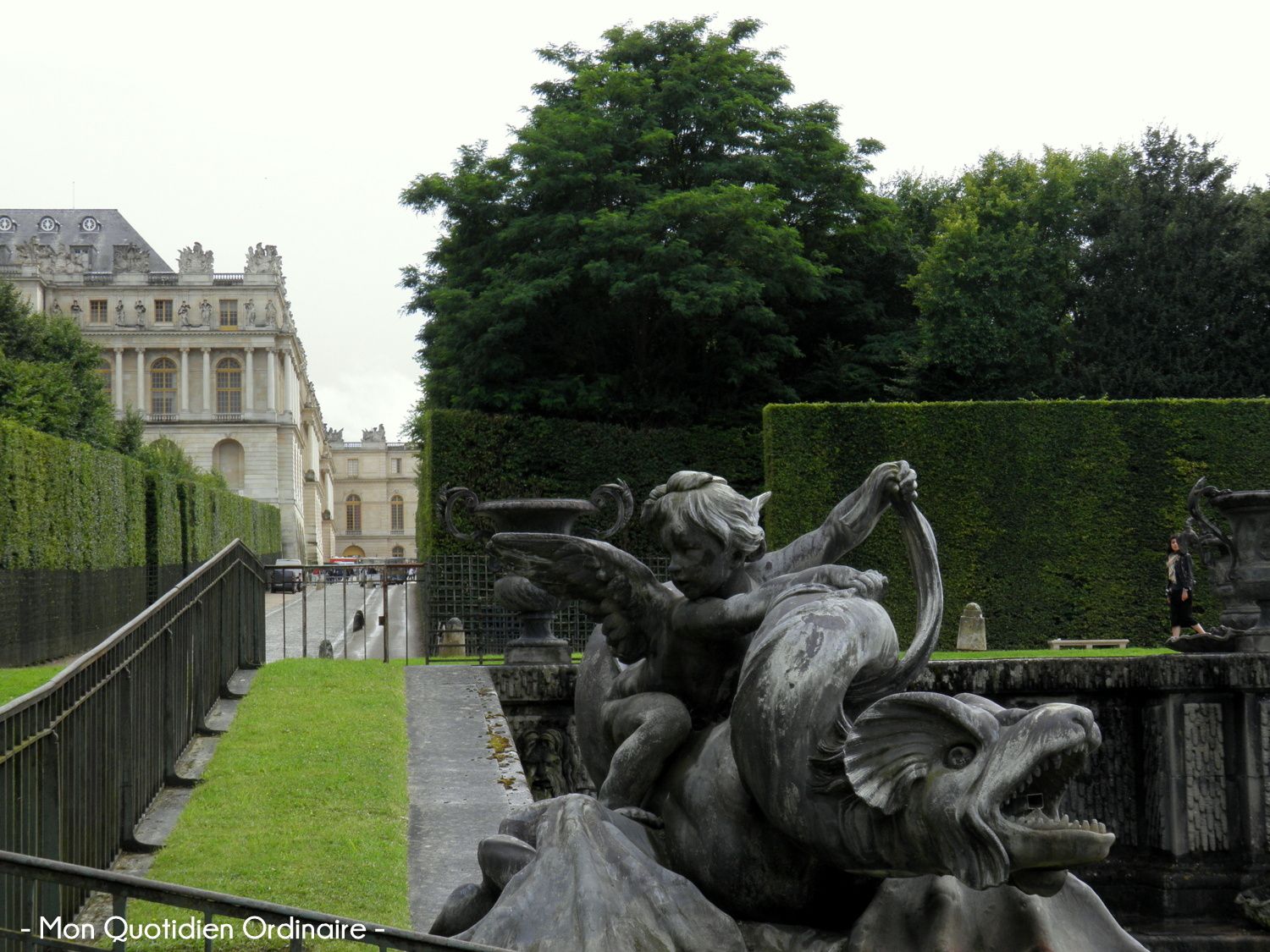 Une journée à Versailles: Du gris et de l'Or