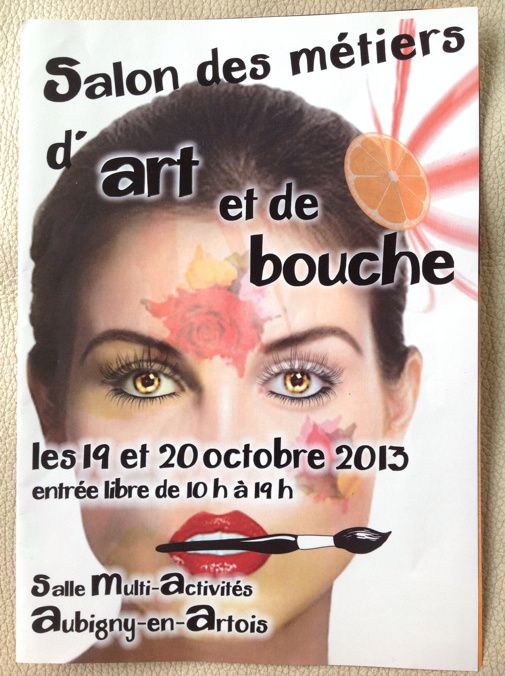 Salon des métiers d'art et de bouche à Aubigny en Artois