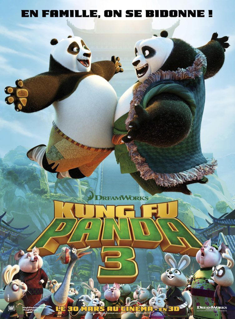 Kung Fu Panda 3_NVelle Affiche