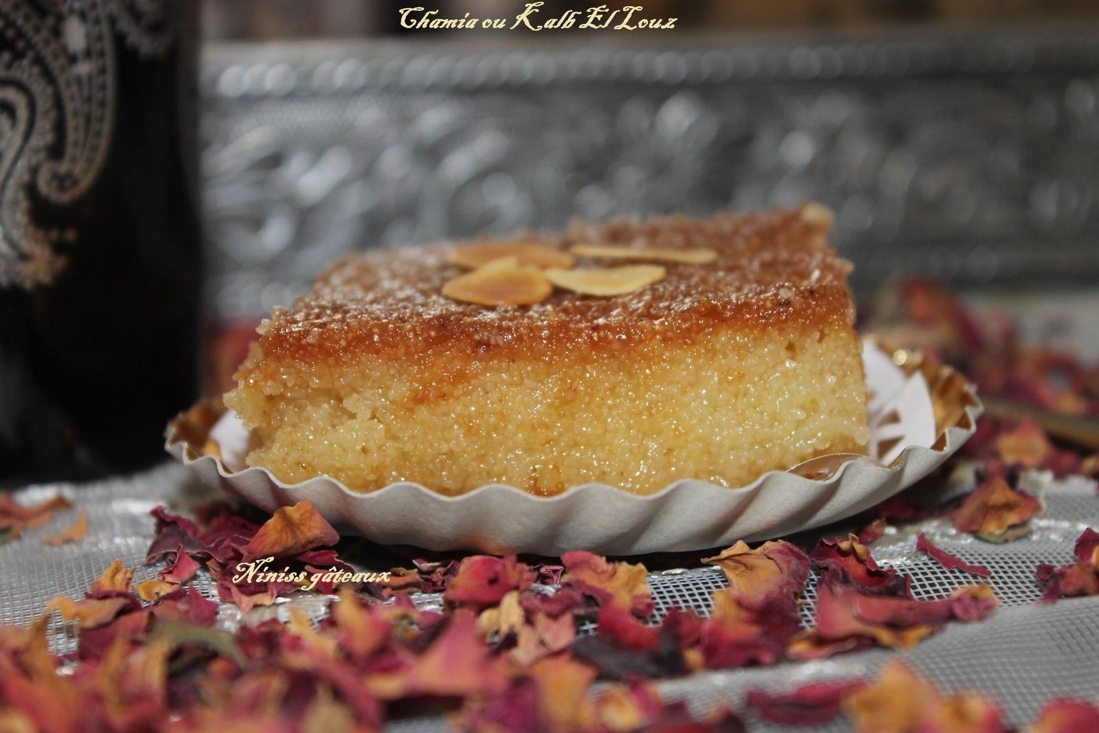 Chamia ou Kalb El Louz شمية، قلب اللوز - la cuisine de niniss &amp; co
