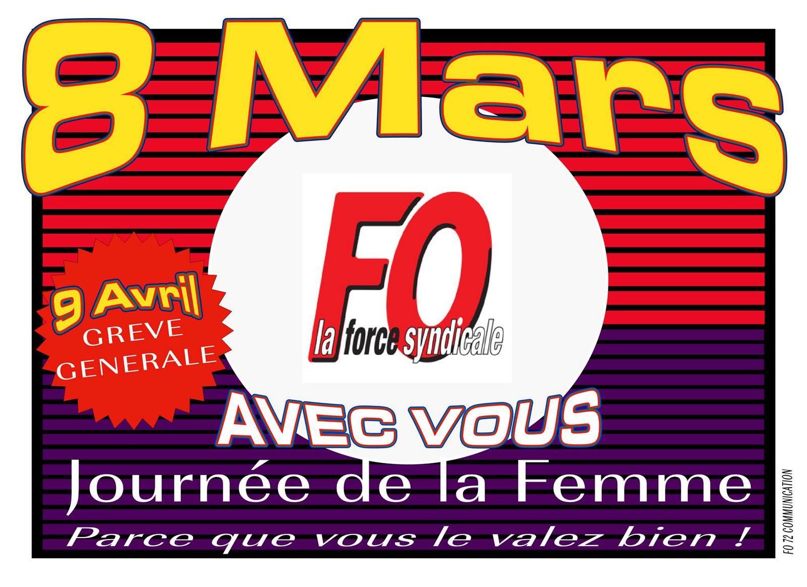 La Journée internationale de la femme sera célébrée comme chaque année le 8 mars.