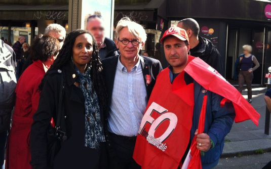 Nadine, Cyril et JCM sur le parcours du 09 avrill !!
