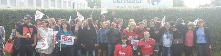 FO Carrefour Supply chain fait part de son mécontentement....