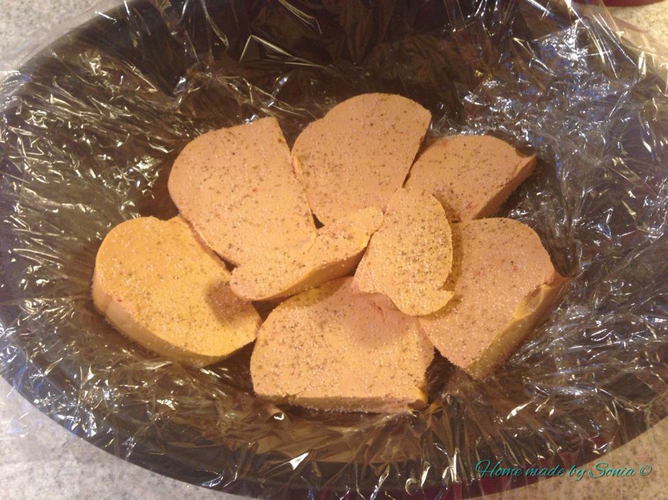 Terrine de foie gras de canard au Thermomix Home made by Sonia