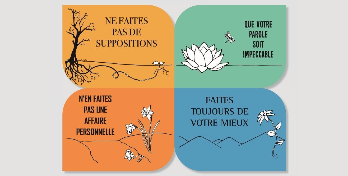 Mettre en pratique les 4 accords toltques