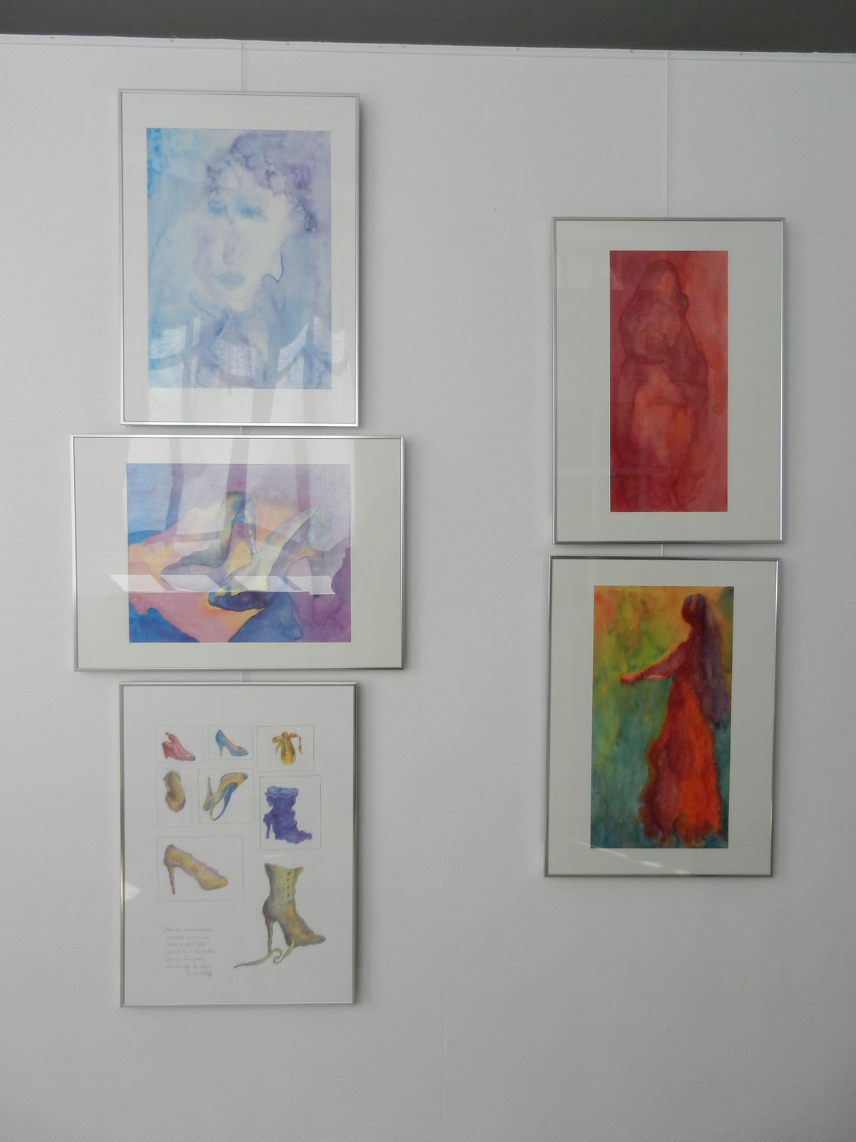 Exposition de Livia Walczak à l'atelier et espace d'exposition  "Le corridor", Liverdun (54)