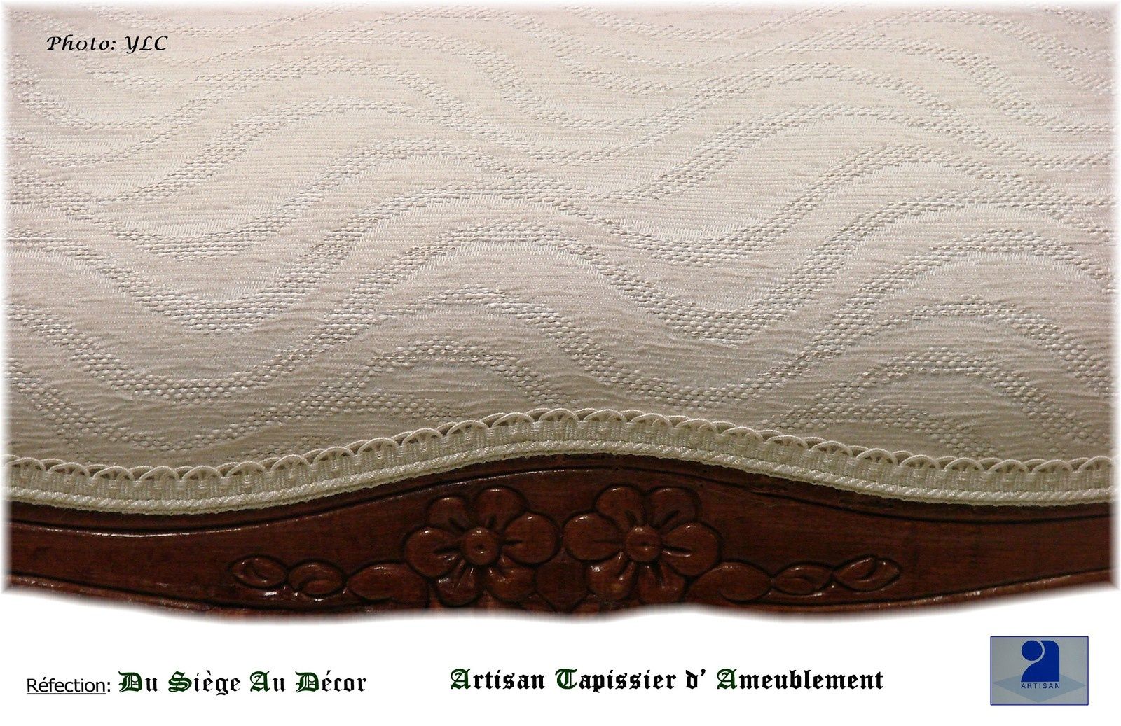 Banquette rustique de style louis xv, du siège au décor,tapissier ...