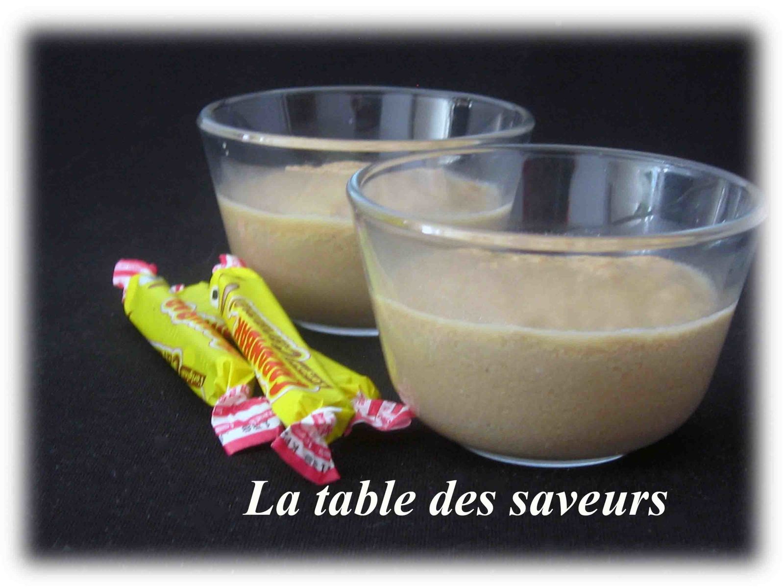 Petits pots de crème au carambar