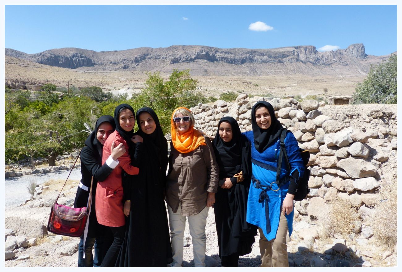 Vers les tours de Yazd